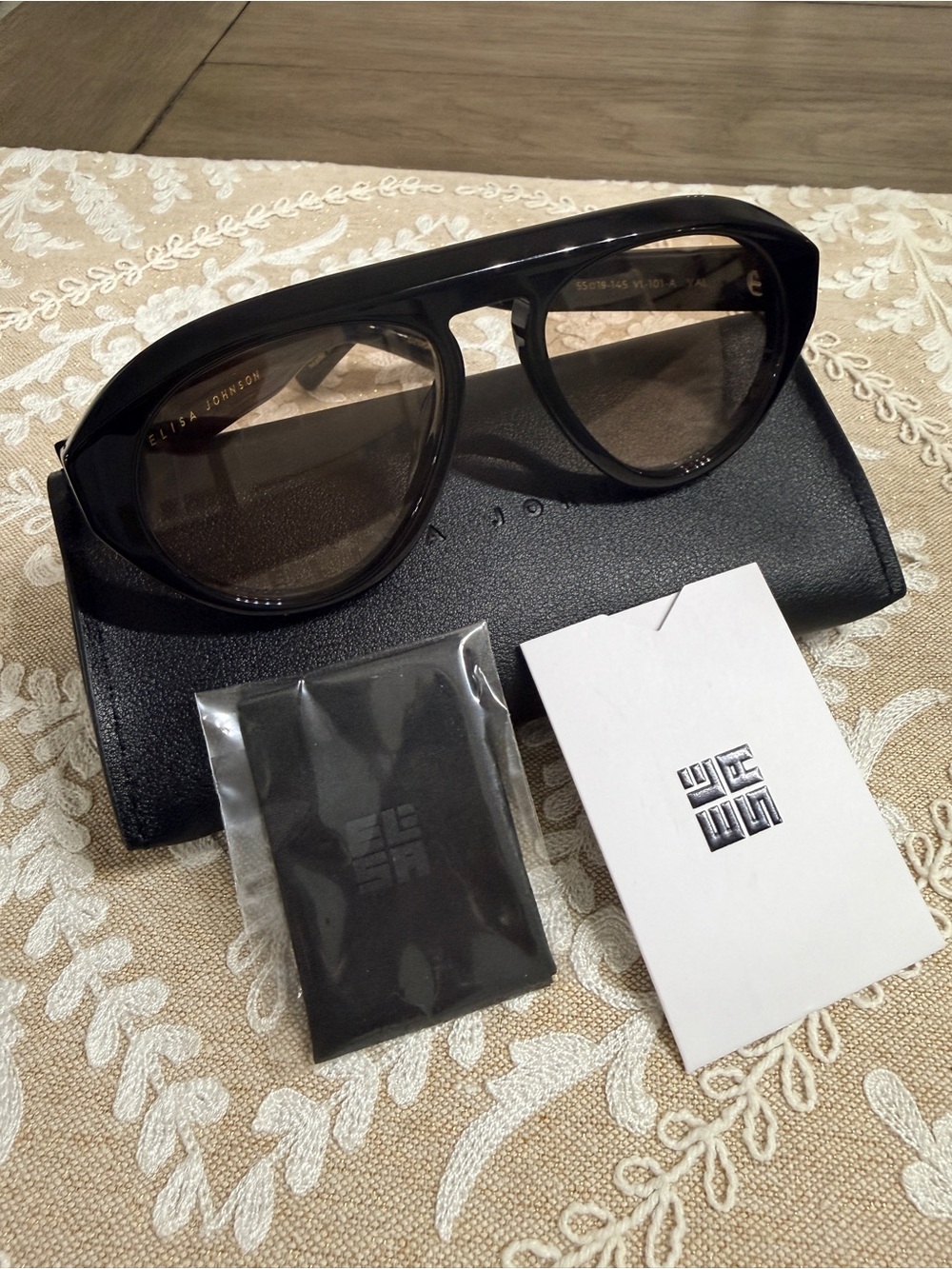 Elisa Johnson Val Black  Sunglasses
